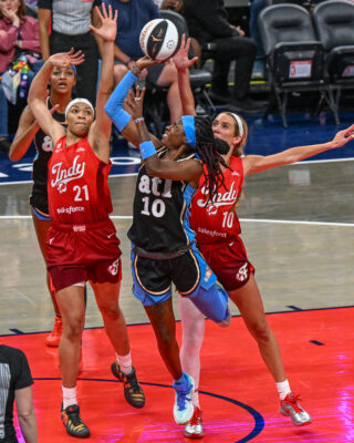 Atlanta Dream at Indiana Fever in May 2026. 