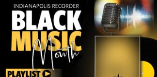 The Recorder Staff put together a playlist of some of our favorite songs by Black Hoosier artists, past and present, that we’d think our community would enjoy. (Graphic/Jeana Ouattara)