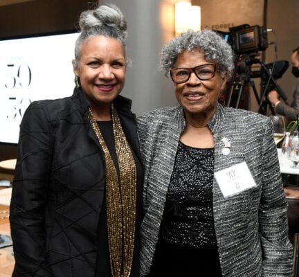 A'Lelia Bundles (left) and Opal Lee. (Photo provided/Bundles)