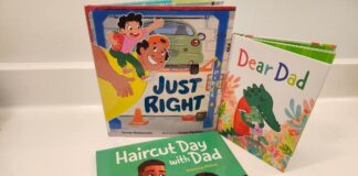 Father's Day books for kids. (Photo/Terri Schilichenmeyer)