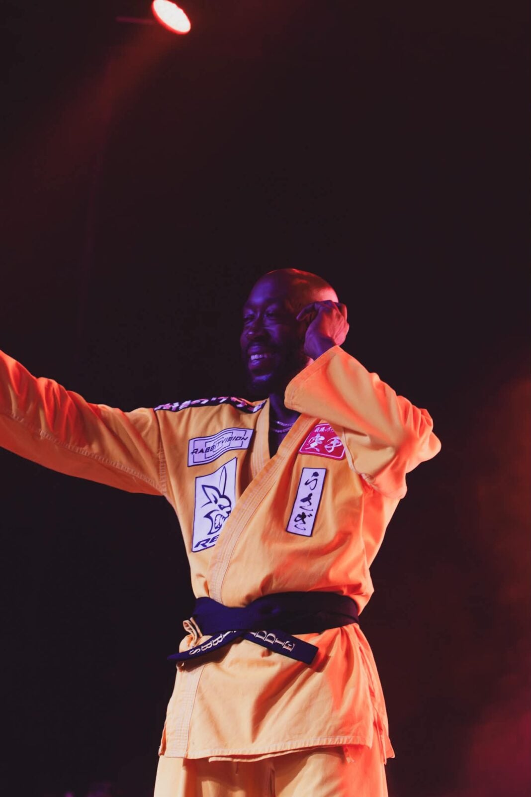 Indiana native Freddie Gibbs performing at The Egyptian Room on June 14, 2026, in Indianapolis, Indiana. (Photo/Mia Moore)