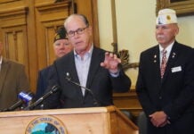 Braun eyes property tax breaks for seniors, assessment changes Indiana Gov. Mike Braun speaks at a property tax news conference at the Statehouse on Wednesday, May 27, 2026. (Photo by Leslie Bonilla Muñiz/Indiana Capital Chronicle)
