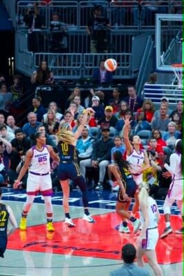 Scenes from the WNBA game between the Indiana Fever and Phoenix Mercury, on June 22, 2026 at Gainbridge Fieldhouse, downtown Indianapolis, Indiana. (Photo/Mia Moore)