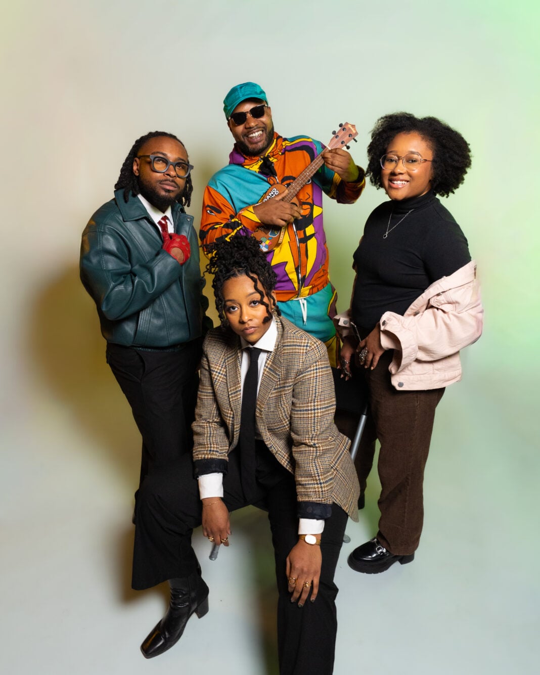 2026 Art & Soul Featured Artists - photo by DRVN Content Marketing Kenn.Wav, Auboni Essence, D'Yshe Mansfield and Austin Dean Ashford are the 2026 Art & Soul Featured Artists. (Photo/ DRVN Content Marketing)