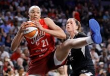 Mitchell, Indiana Fever flush Aces 109-75 in Vegas