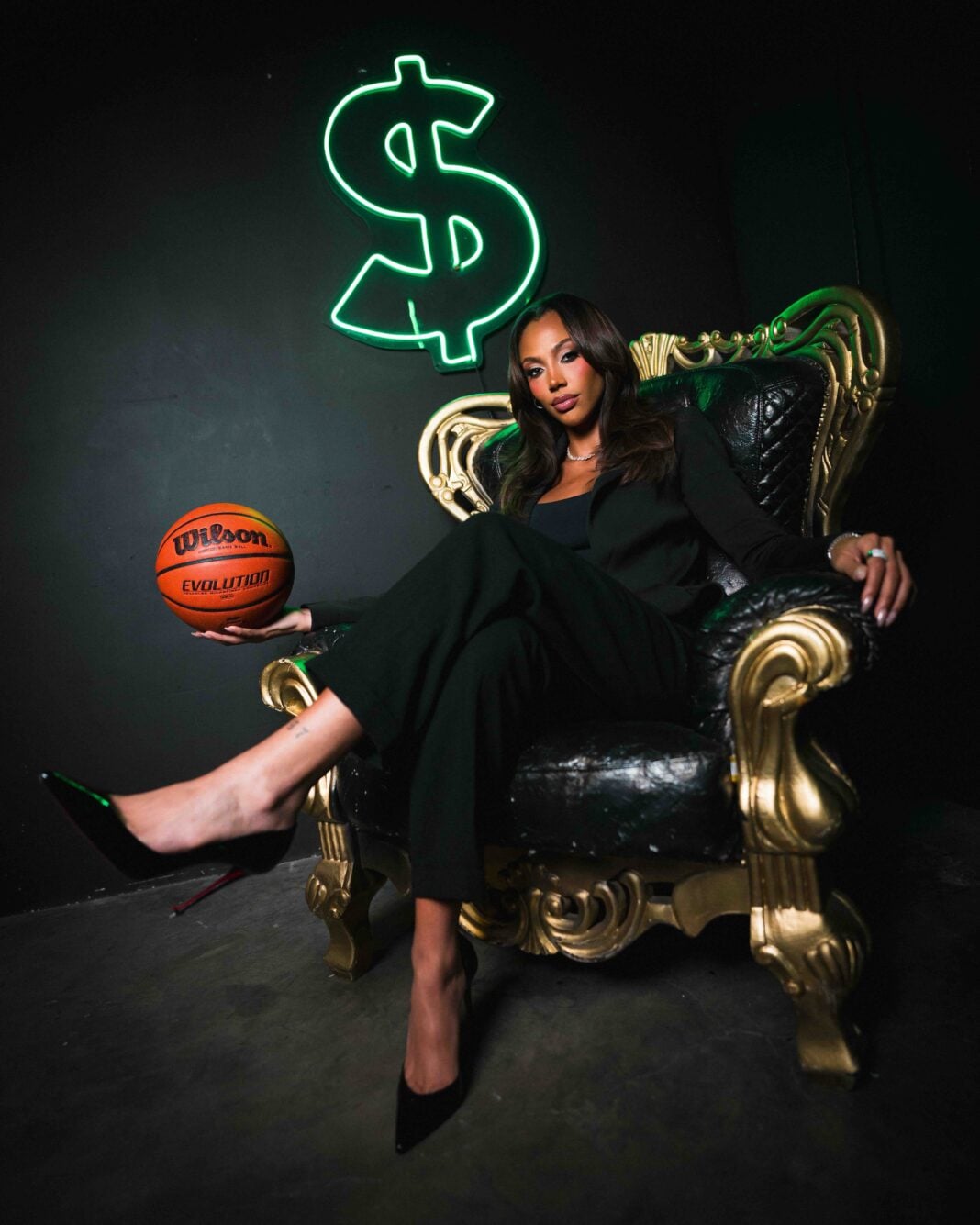 Former Indiana Fever guard Kysre Gondrezick. (Photo provided via email)