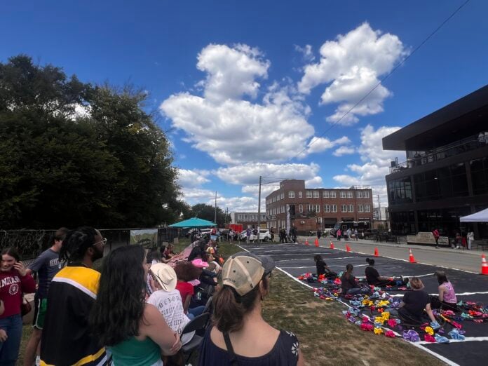 Community members are invited to network, experience live art and even meet a real cow during the fifth annual Pre-Enact Festival at Polk Stables on July 30.(Photo/Hanna Rauworth)