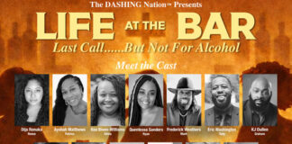 "Life at the Bar," written and produced by Elesha Storey, debuts at Marian University on July 25. (Photo provided/Elesha Storey)