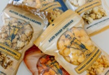 Jonathan Warren and Michael Barnett founded Market Square Popcorn in 2017. (Photo provided/Market Square Popcorn)