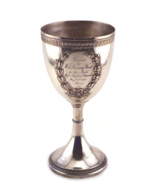 Major Taylor's Loving Cup 1901-2. (Photo/Indiana State Museum and Historic Sites collection)