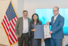 Rupal Thanawala, Mike Braun, Sagamore of the Wabash