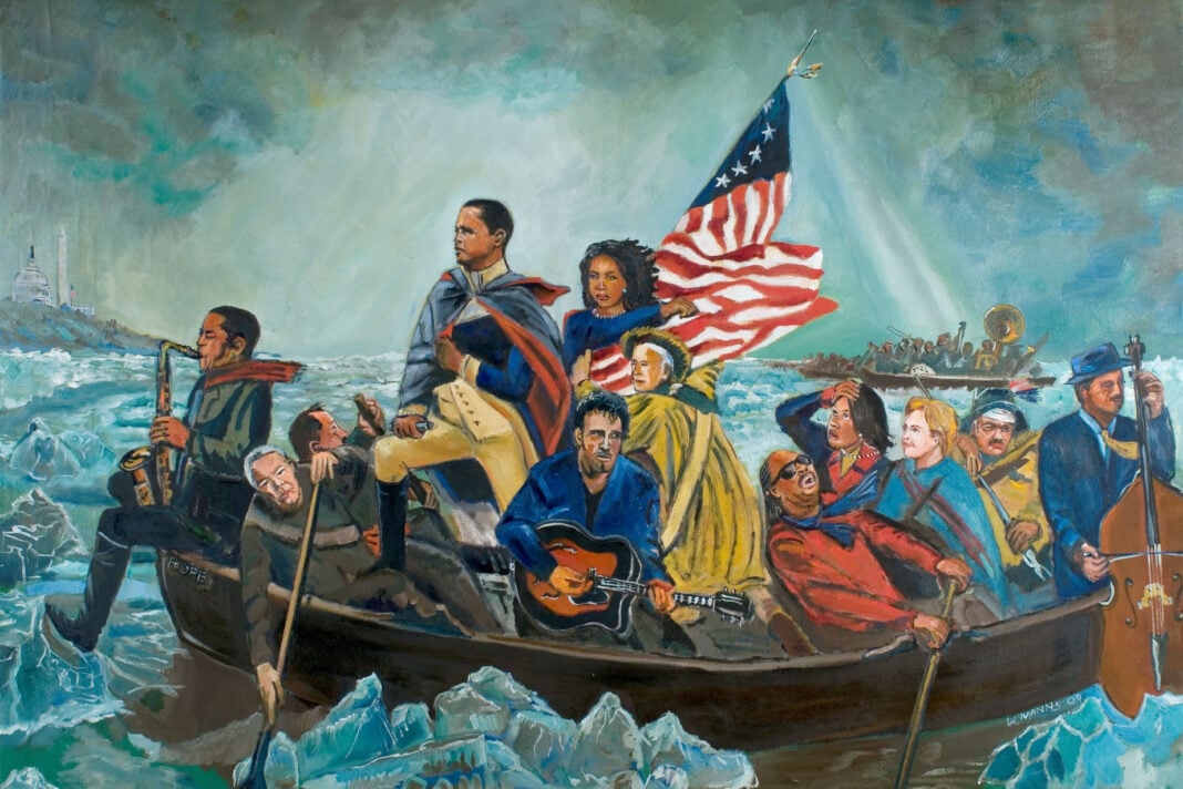 "The Crossing," by Wayne Mann, C. 2008. (Photo/Indiana State Museum and Historic Sites Collection)
