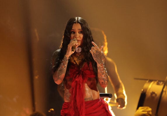 Kehlani performs onstage