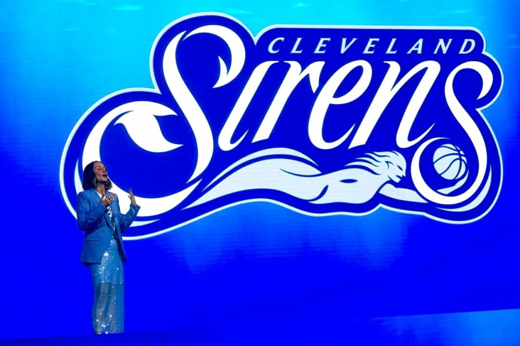 Cleveland Sirens The unveiling of the Cleveland Sirens, a new WNBA team. (Photo/Cleveland Sirens)