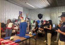GANGGANG hosted a media night in Aug. 11 in partnership with Nap or Nothing ahead of the Indians Negro League Heritage Weekend. (Photo/Chloe McGowan)