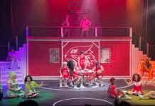 REVIEW: IDT’s “Night School Musical” is a must-see if you enjoy having fun The cast of “Night School Musical: A Drag Parody” presented by Indy Drag Theatre Aug. 21-23 and Aug. 28-30 at the Phoenix Theatre. (Photos/Chloe McGowan)