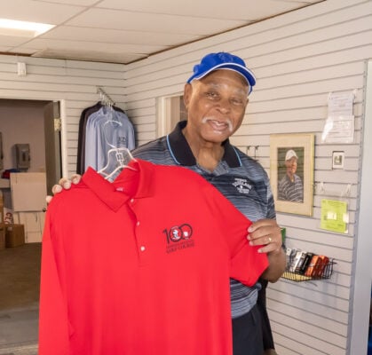 Douglass Park Golf Course Manager and progessional golfer Glenn Bradley. (Photo/Walt Thomas)