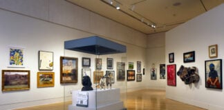 The 102nd Hoosier Art Salon exhibition takes place Aug. 21-Oct. 25 at the Indiana State Museum. (Photo/Taylor Canter)