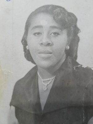 Owner of Vi's Black Pot Margaret Hamilton. (Archive photo circa 1950.)
