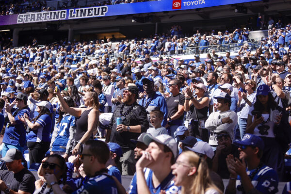 Scenes from the Indianapolis Colts versus Houston Texans, held on Sept. 27, 2026, at Lucas Oil Stadium, in downtown Indianapolis, Ind. (Photo/David Dixon)
