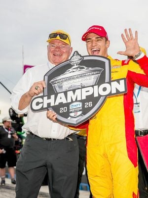 Chip Ganassi Jr., Alex Palou, IndyCar