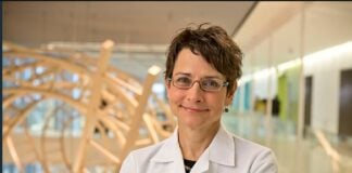 Dr. Lisa Harris, MD has been named to Forbes' 50 over 50 list. (Photo via Eskenazi website)
