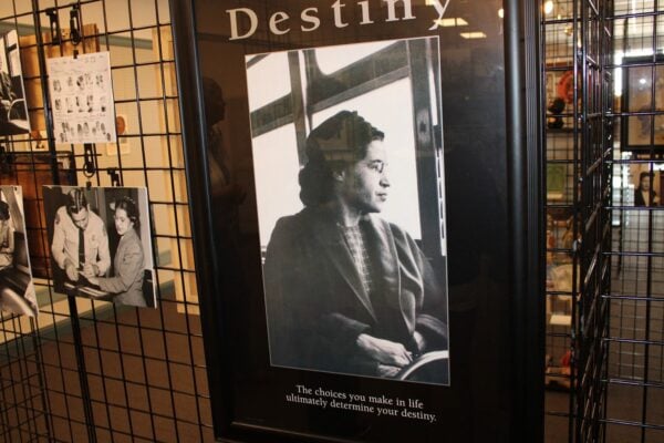 Rosa Parks, Global Village Museum, Marte'nello Hurst