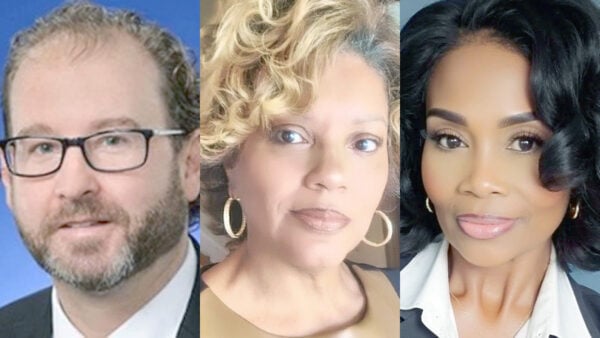 Three uncontested incumbent candidates from left to right: Marion County Assessor Joseph P. O'Connor, Marion County Auditor Myla Elridge, and Marion County Recorder Faith James Kimbrough. (Photos/Courtesy of Candidates)
