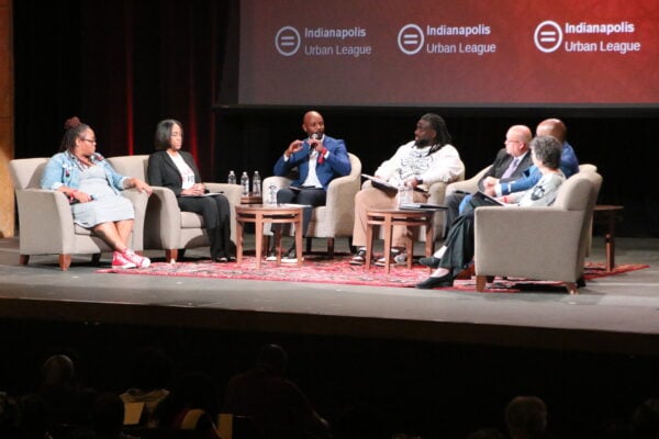 Panel Discussion ensues at the Indianapolis Urban League's "Beyond the Record" event on Oct. 2, 2026. (Photo/Michael Patton)