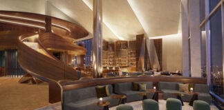 Torchlight restaurant rendering (Photo provided/ Signia Hilton Indianapolis)