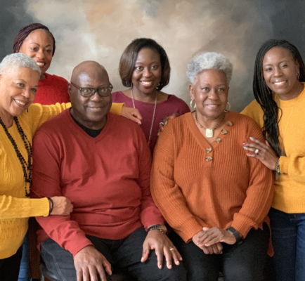 Rome and Mary Ann Andrews with family (Photo/ The Andrews Family)
