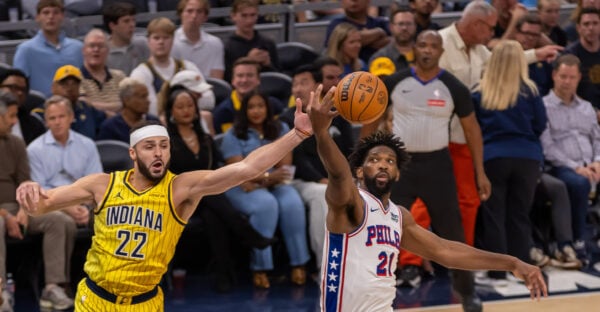 Scenes from Philadelphia 76ers - Indiana Pacers NBA game, held on Oct. 28, 2026, at Gainbridge Fieldhouse, in downtown Indianaplis. (Photo/Walt Thomas)