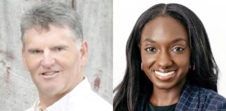 2026 Voter Guide: Indiana State Treasurer Indiana State Treasurer candidates from left to right: Incumbent Republican Daniel Elliott and Democrat Coumba Kebe. (Photos/Courtesy of candidates)
